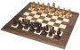 Hand Crafted Walnut 18-inch Chess Board
